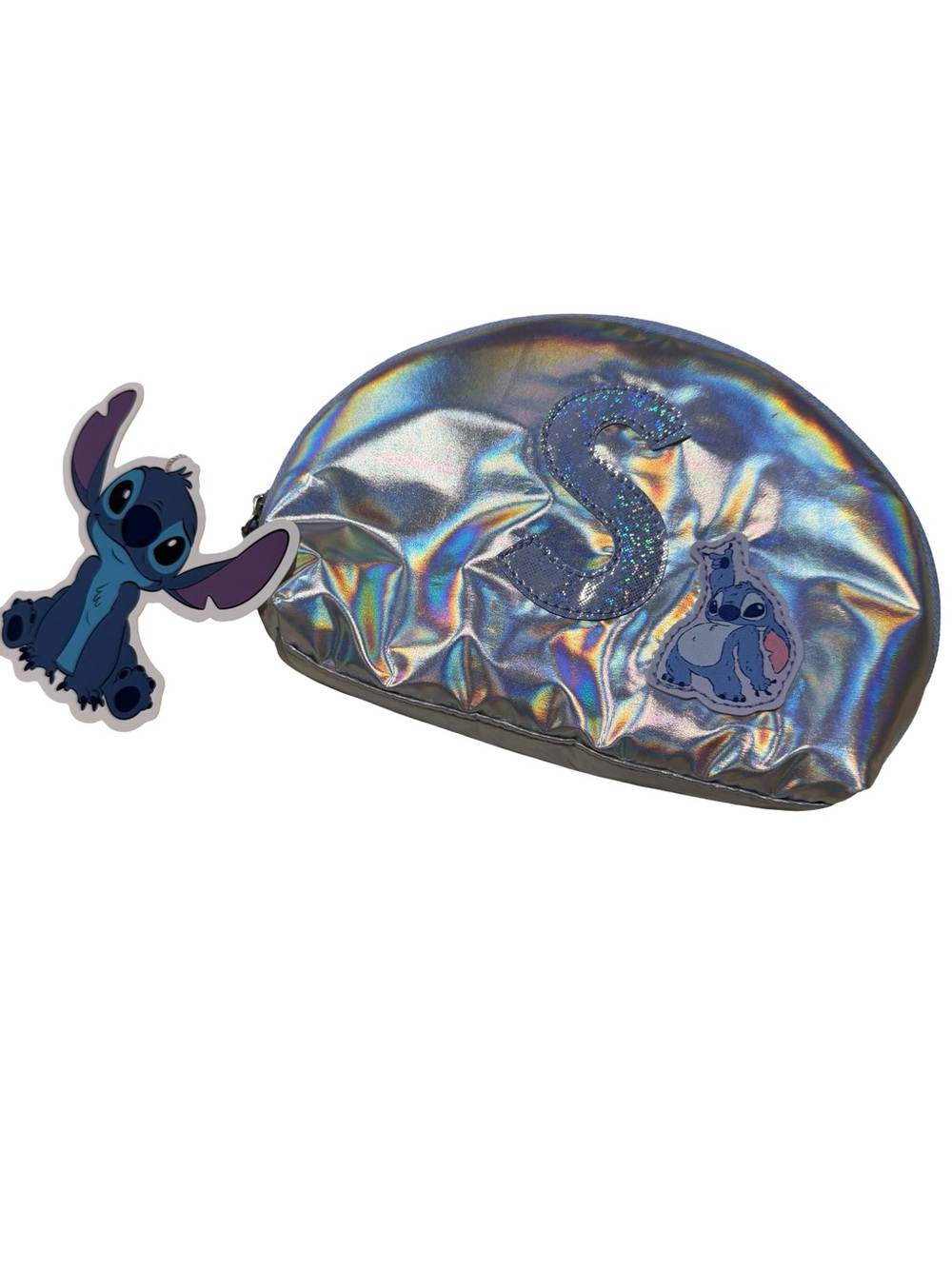 Holographic Stitch Cosmetic Pouch